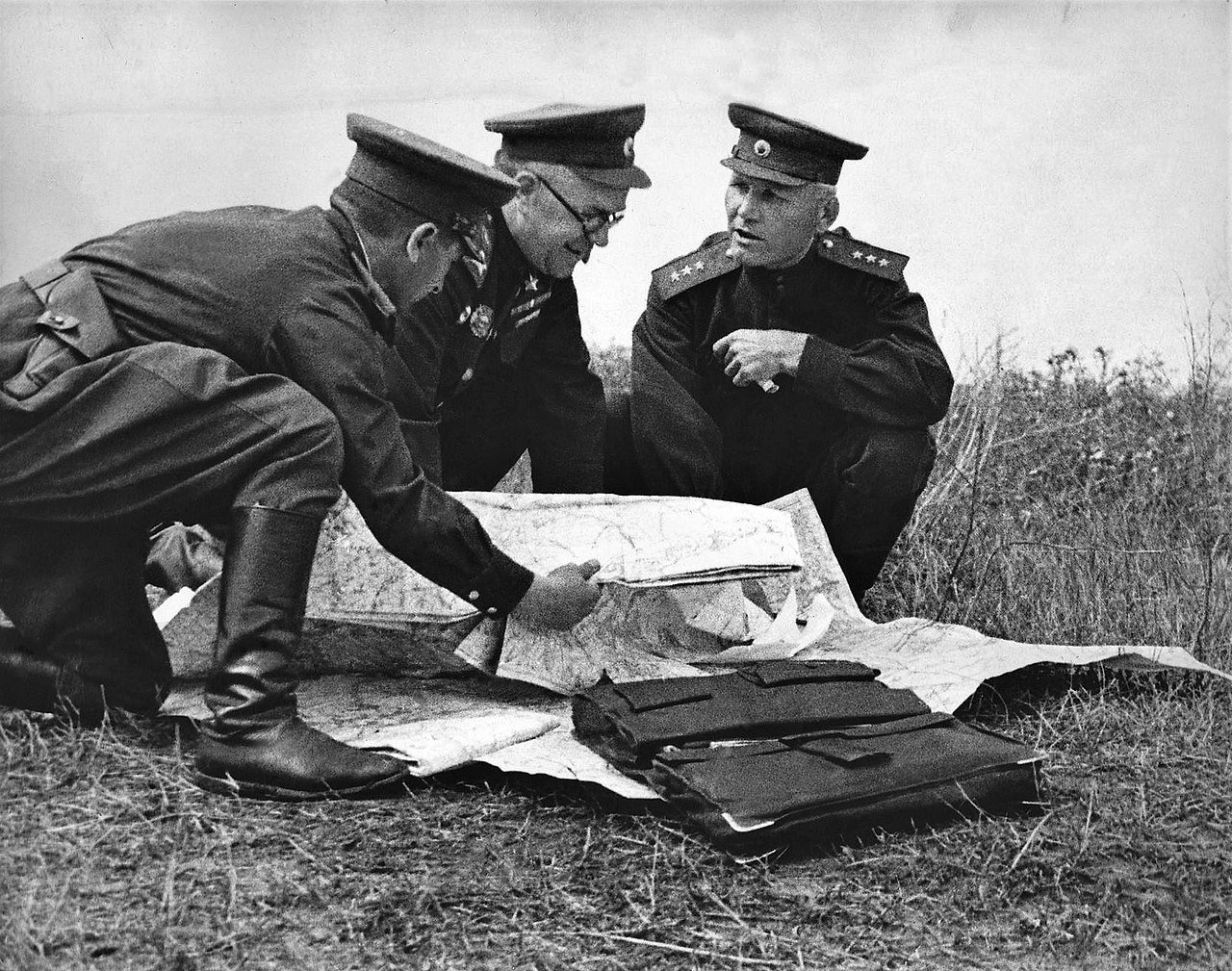 Marshals Zhukov and Konev