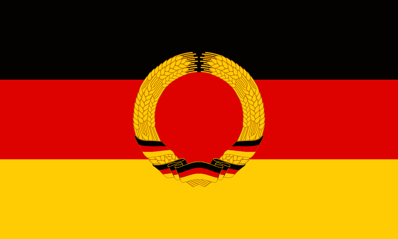 East German Flag