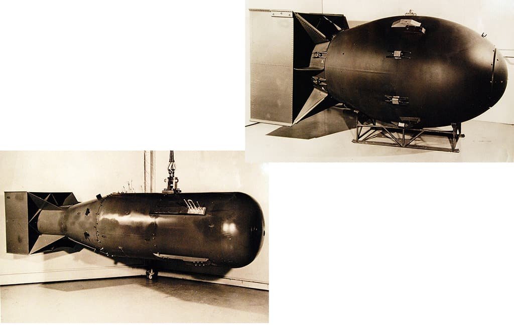 The Potsdam Conference - July 21st 1945 - The Little Boy (Hiroshima) and Fat Man (Nagasaki) nuclear bombs