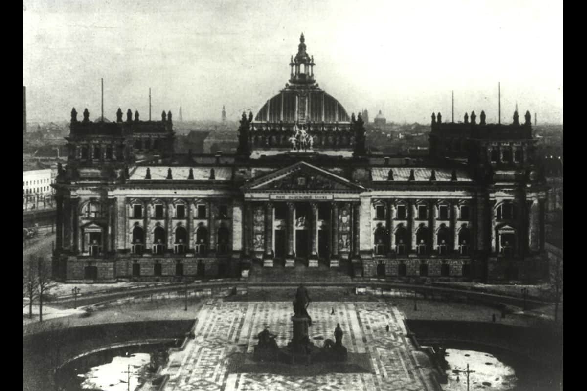 The Reichstag - the German Parliament (1932)
