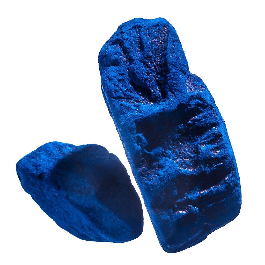 A cake of indigo - used as indigo dye