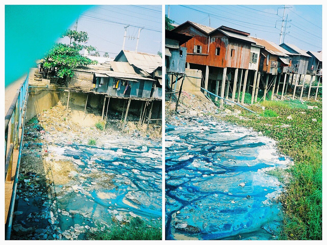 Indigo pollution in Cambodia (2005)