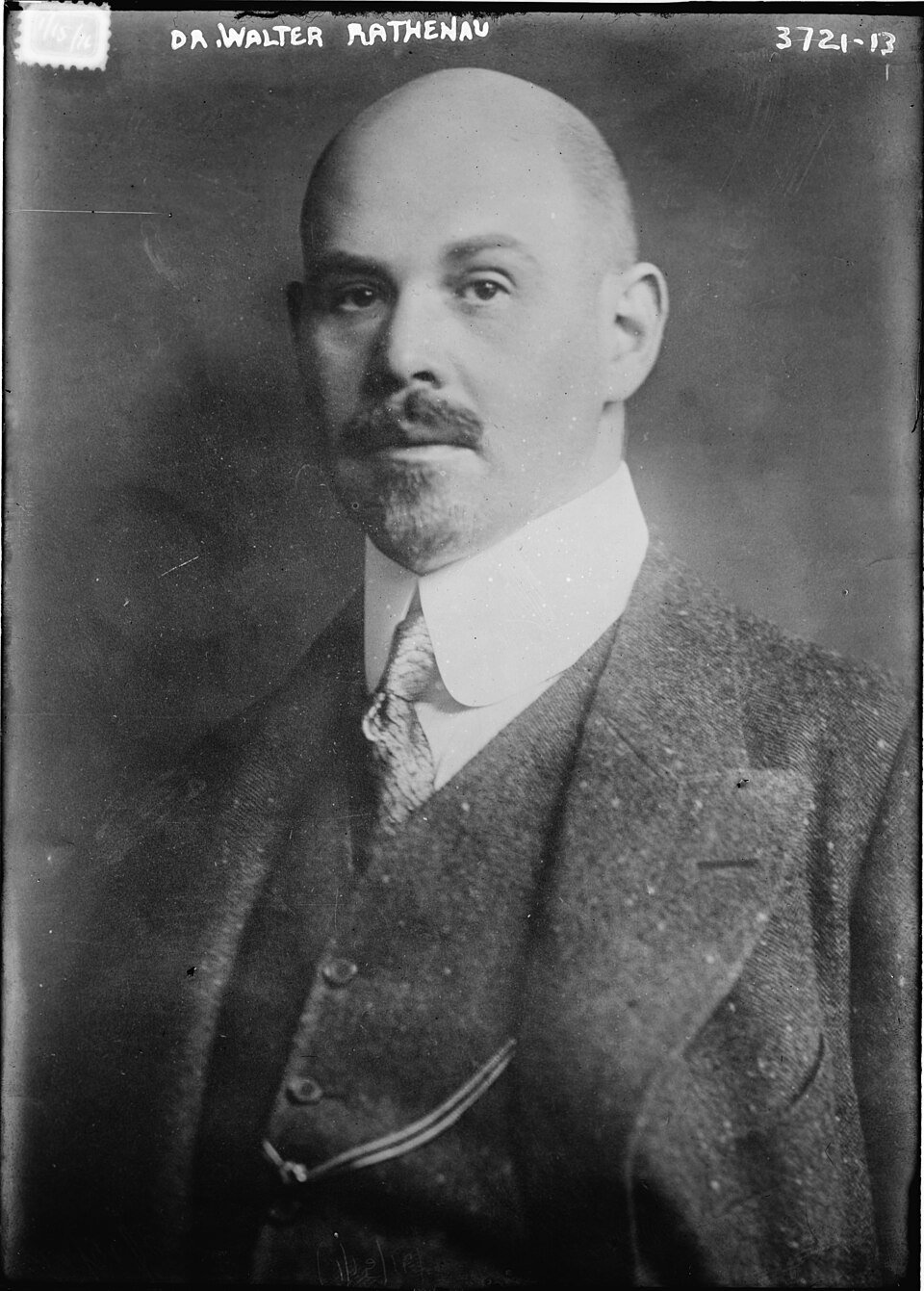 German statesman, writer and industrialist Walther Rathenau (1867-1922) - Public Domain