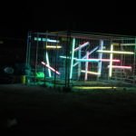 Berlin Grafitti Light Installation