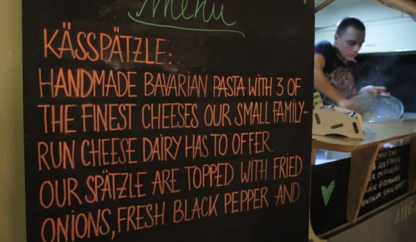 Berlin Gourmet Food Tour Spatzle