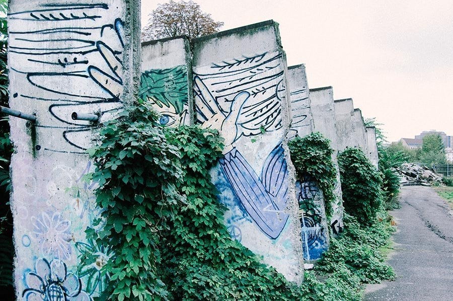 Abandoned Piece of the Berlin Wall