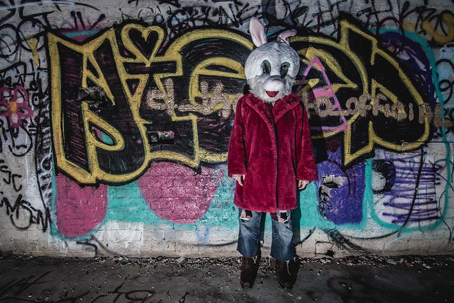 Berlin Wall Rabbits - Mauerhase