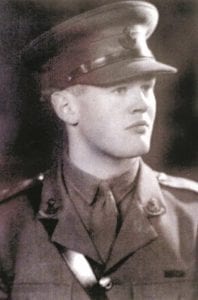 Second Lieutenant Richard Annand of the 2nd Durham Light Infantry