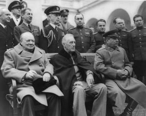 Yalta Conference 1945 - Stalin, Churchill and Roosevelt
