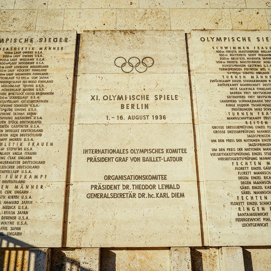 The 1936 Summer Olympics in Berlin