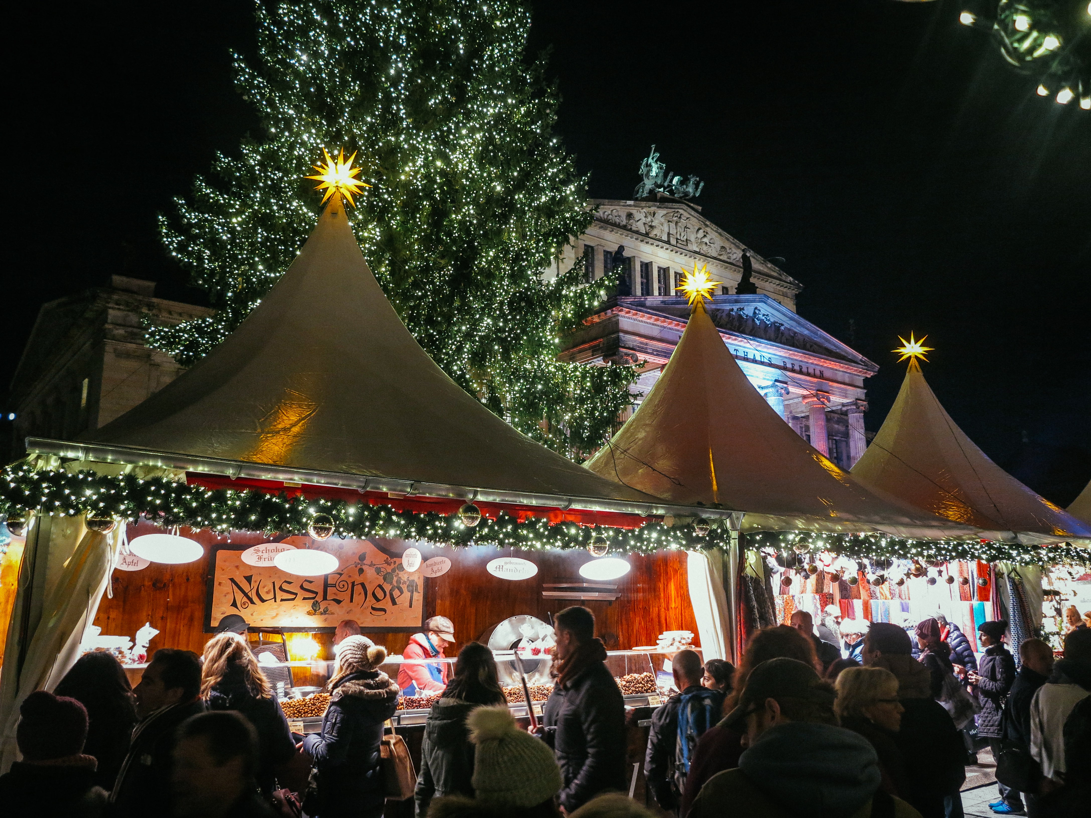 Christmas Market In Berlin Gendarmenmarkt