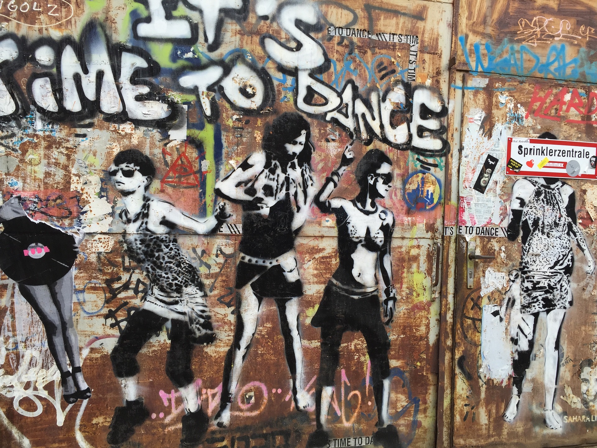 Grafitti And Street Art In Berlin