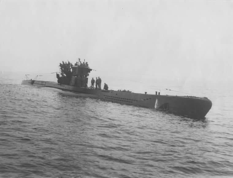 U-977 - one of two German U Boats to arrive off the coast of Argentina in 1945