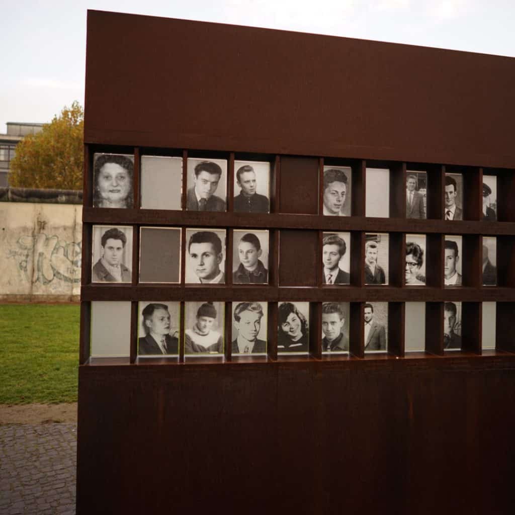 Berlin Wall Memorial - Victims of the Berlin Wall