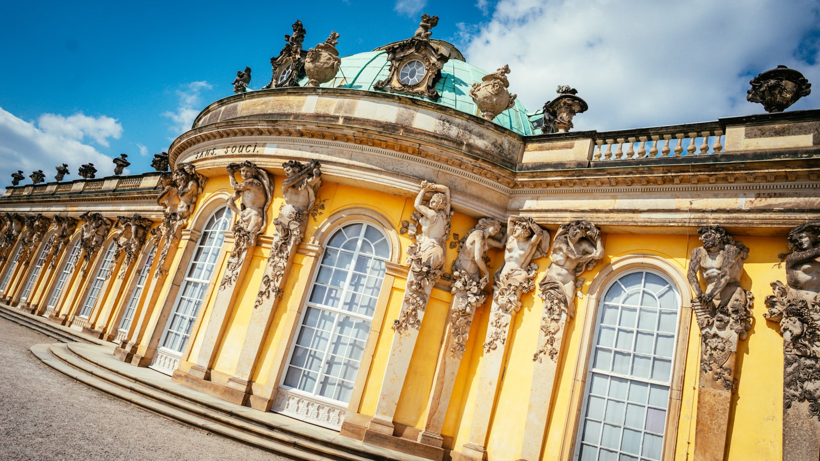 Frederick the Great's palace - Potsdam Sanssouci