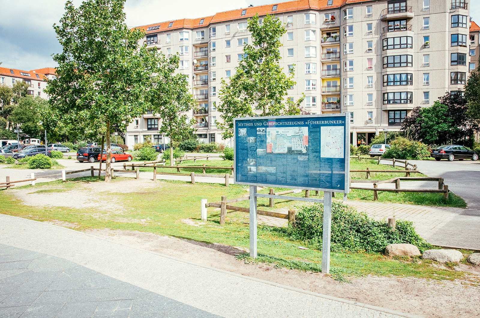 Site of the Führerbunker - Hitler's Chancellery Gardens