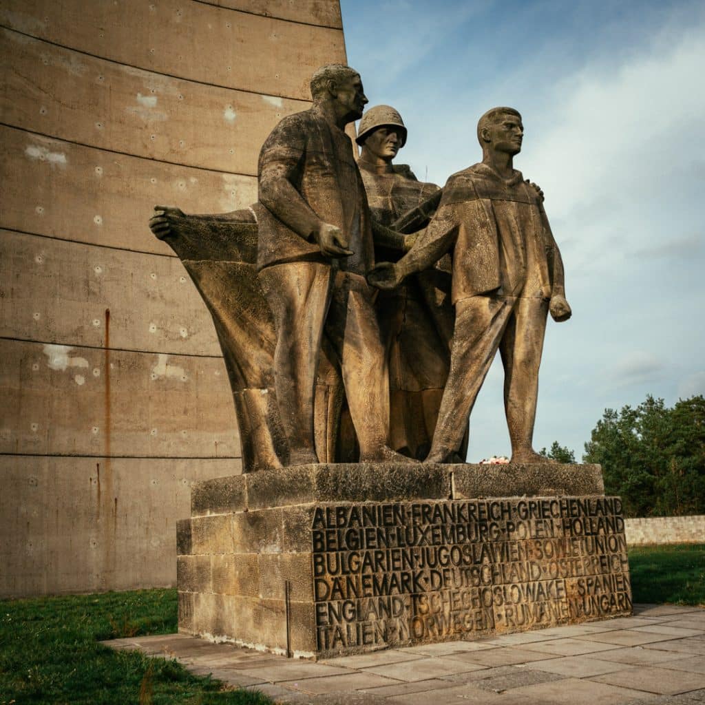 East German Memorial at Sachsenhausen Concentation Camp