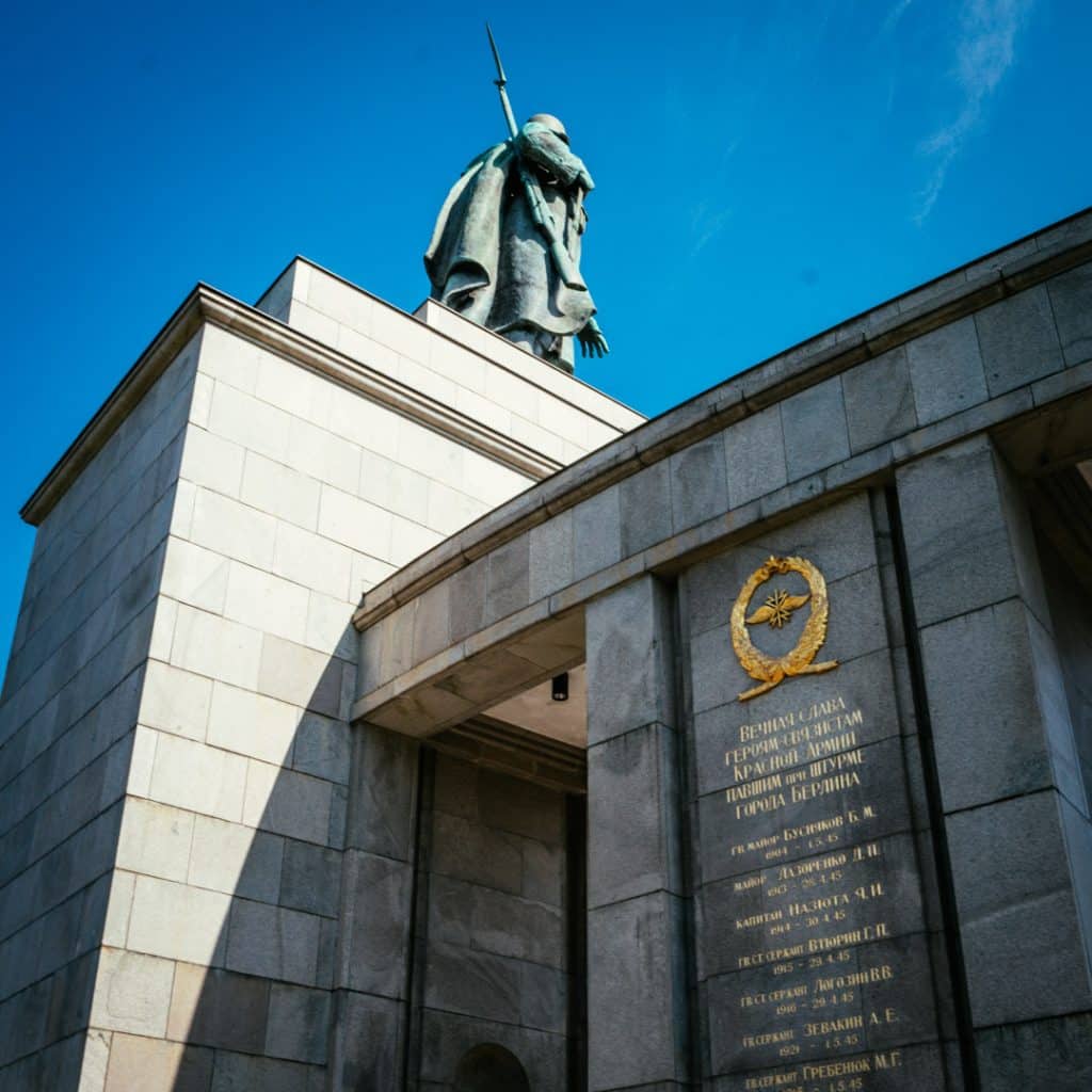 Soviet War Memorial near the Reichstag building