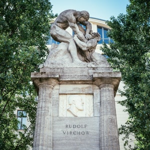 The Rudolf Virschow Statue