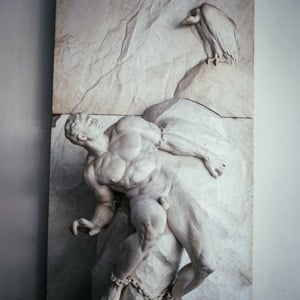 Prometheus Statue in the Academy of Art in Berlin