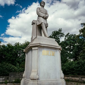 The Moltke Statue in the Tiergarten