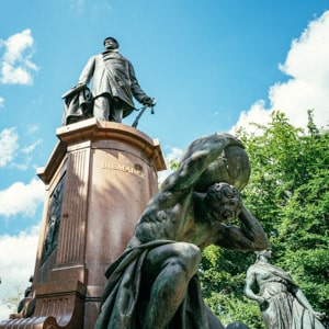 Otto von Bismarck in the Tiergarten