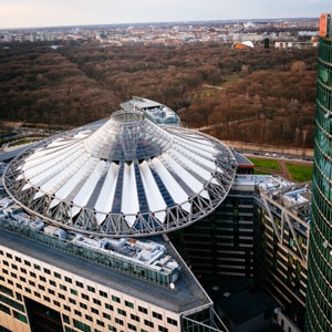 The Potsdamer Platz Sony Centre