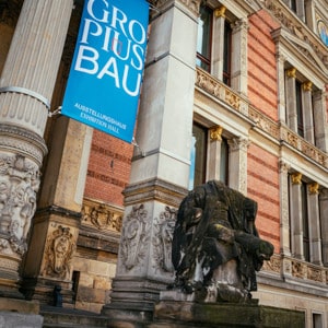 The Martin Gropius Bau and Statues in front