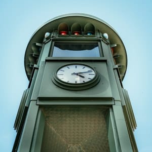 The Potsdamer Platz Traffic Light