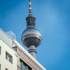 Berlin Heartbeat Design - TV Tower and Brandenburg' Organic