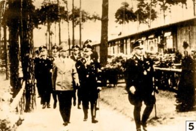 Sachsenhausen visit by Wilhelm Frick and Heinrich Himmler/Bundesarchiv, Bild 183-41630-0001 / CC-BY-SA 3.0