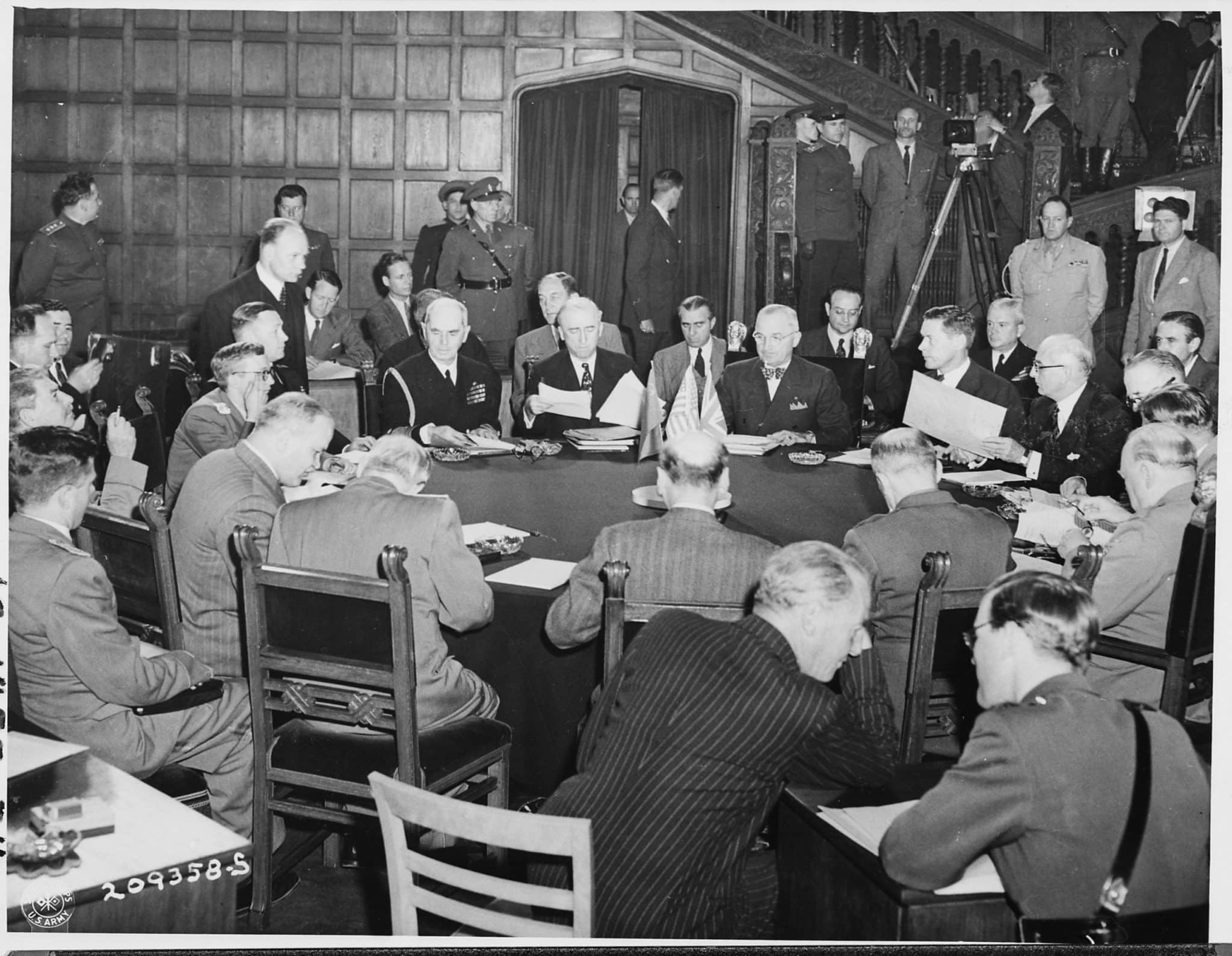 The Potsdam Conference - July 19th 1945 - Tensions would flare at the third plenary session on July 19th 1945