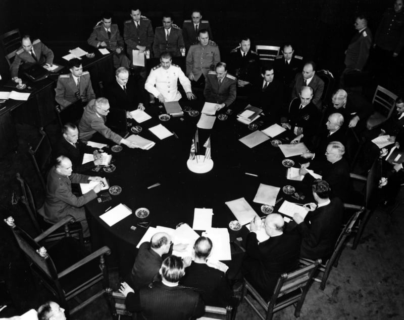 The Potsdam Conference - July 23rd 1945 - July 23rd 1945 would be the 7th plenary session of the Potsdam Conference