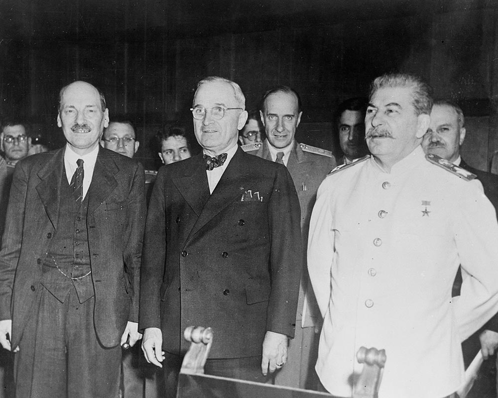 The Potsdam Conference July 28th 1945 The New Big Three