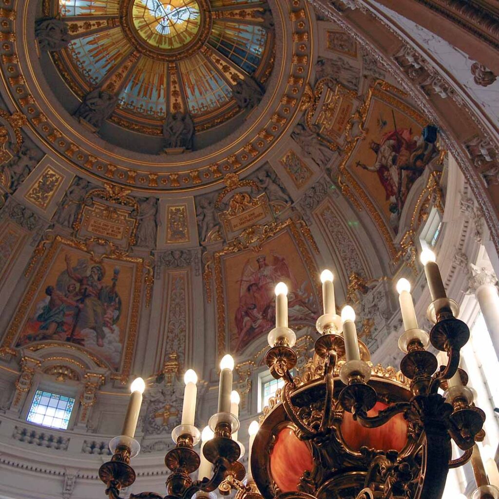 The Ceiling Of The Berliner Dom