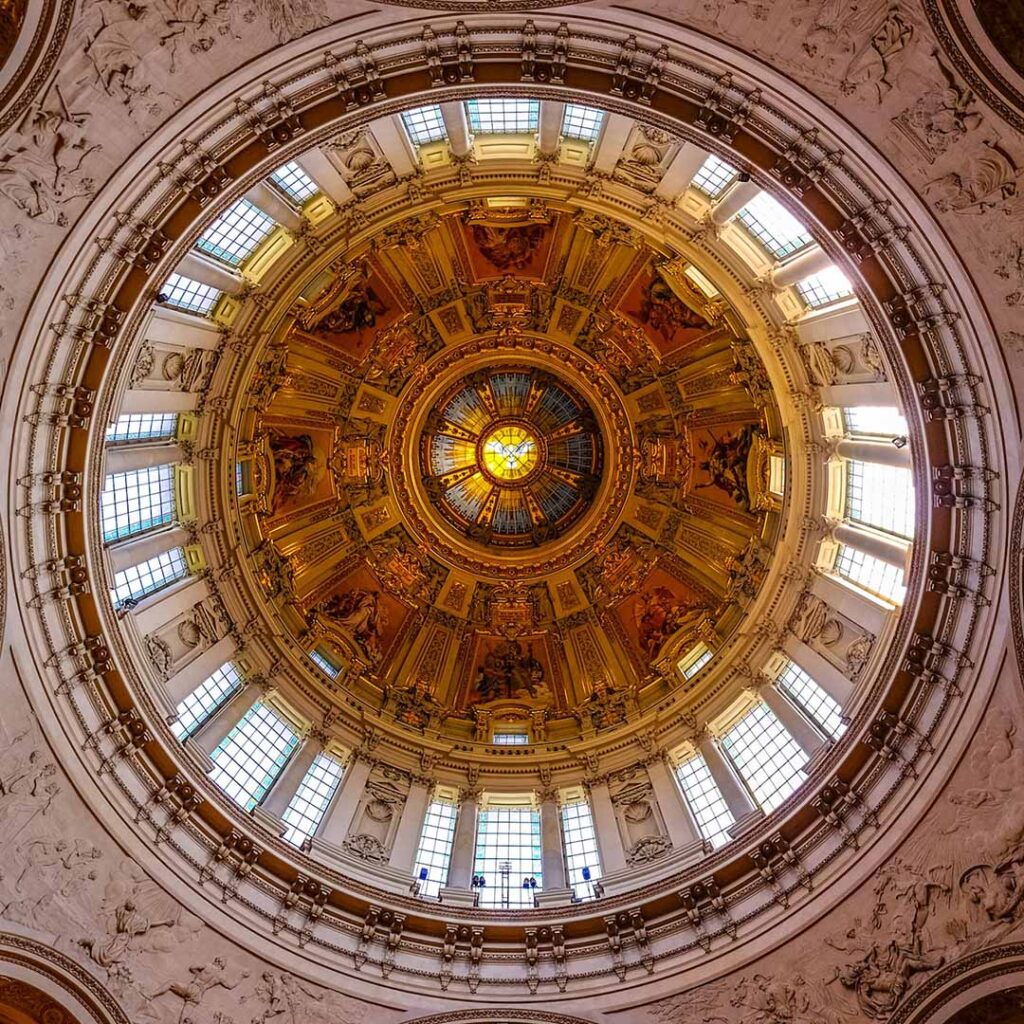 The Ceiling Of The Berliner Dom