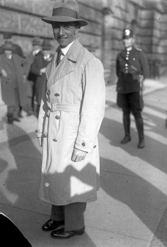 Joseph Goebbels, the Nazi Gauleiter in Berlin (1932) - Bundesarchiv, Bild 102-13168 / CC-BY-SA 3.0