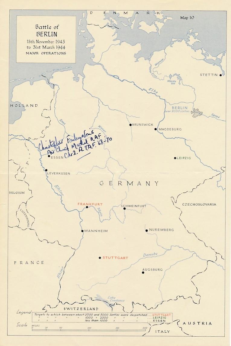 An RAF overview of the Battle of Berlin - Ebay