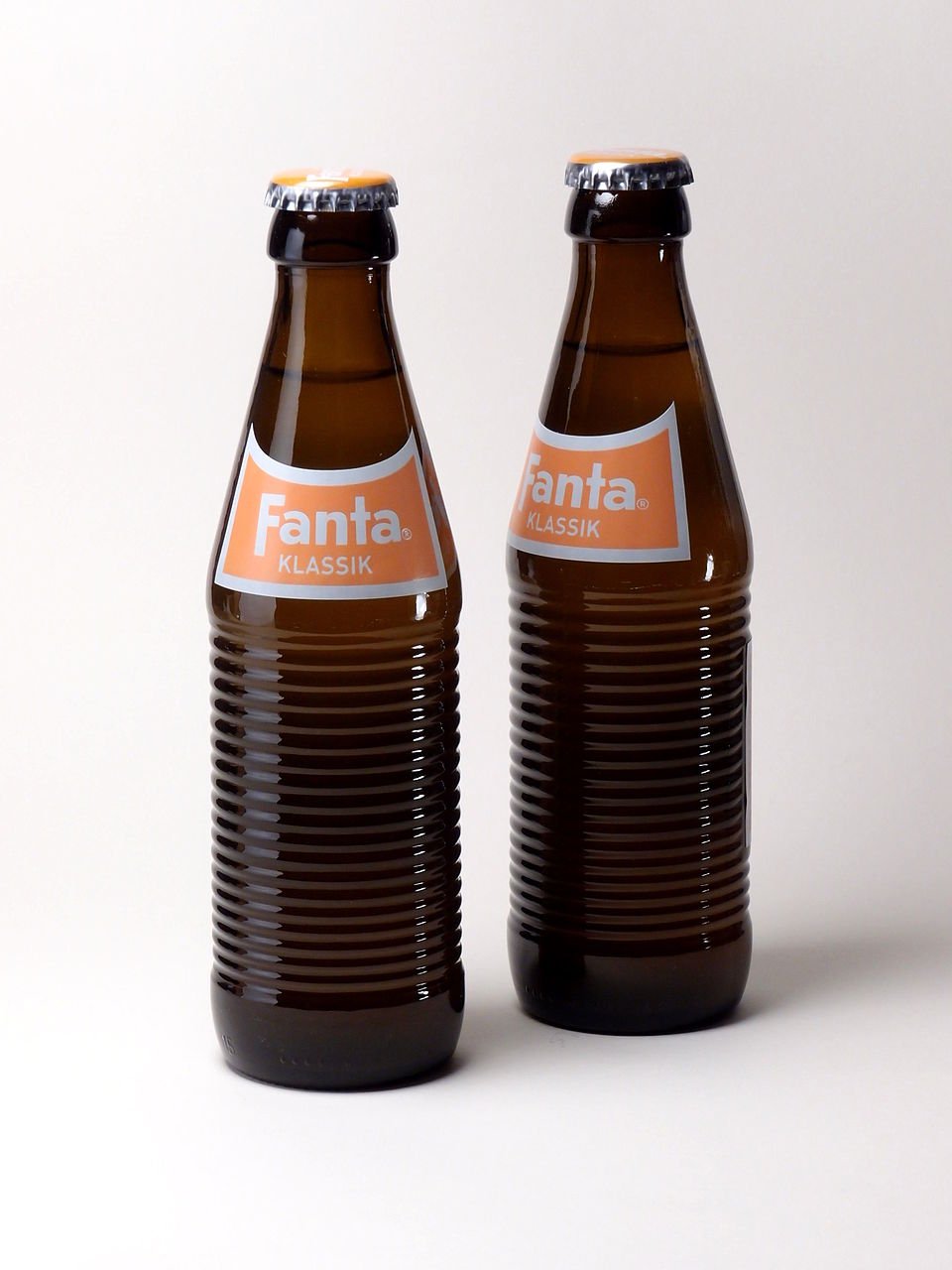 The original Fanta bottle relaunched in 2015 - Public Domain