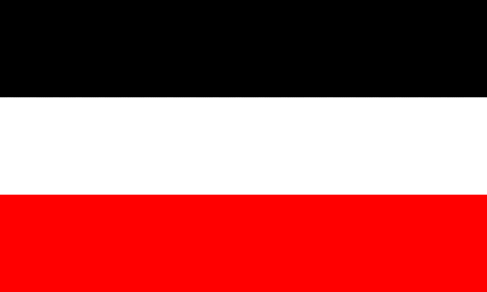 National flag and ensign of Nazi Germany (1933–1935). It used a slightly different aspect ratio than the previous flag of the German Empire - Public Domain