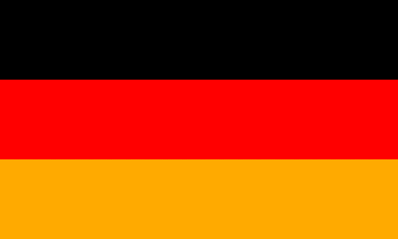 Flag of West Germany and Germany after reunification (1949–present) - Public Domain
