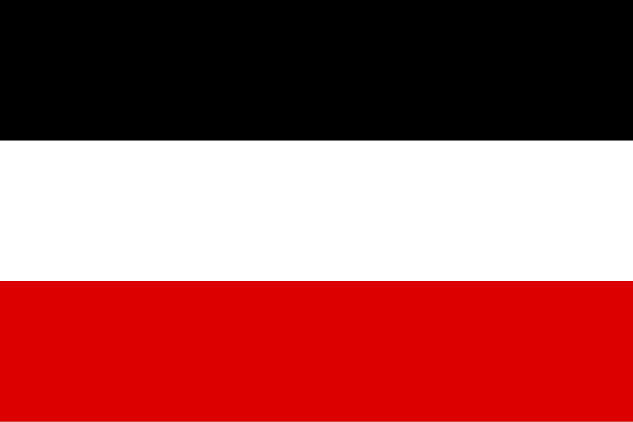 Flag of North German Confederation 1866–1871 - Public Domain