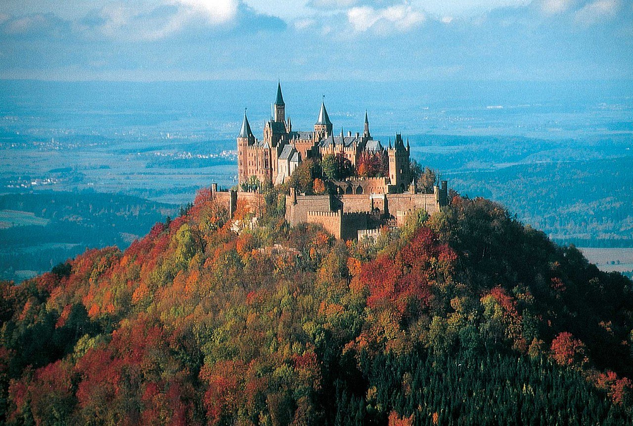 Burg Hohenzollern, the Hohenzollern ancestral home - Public Domain