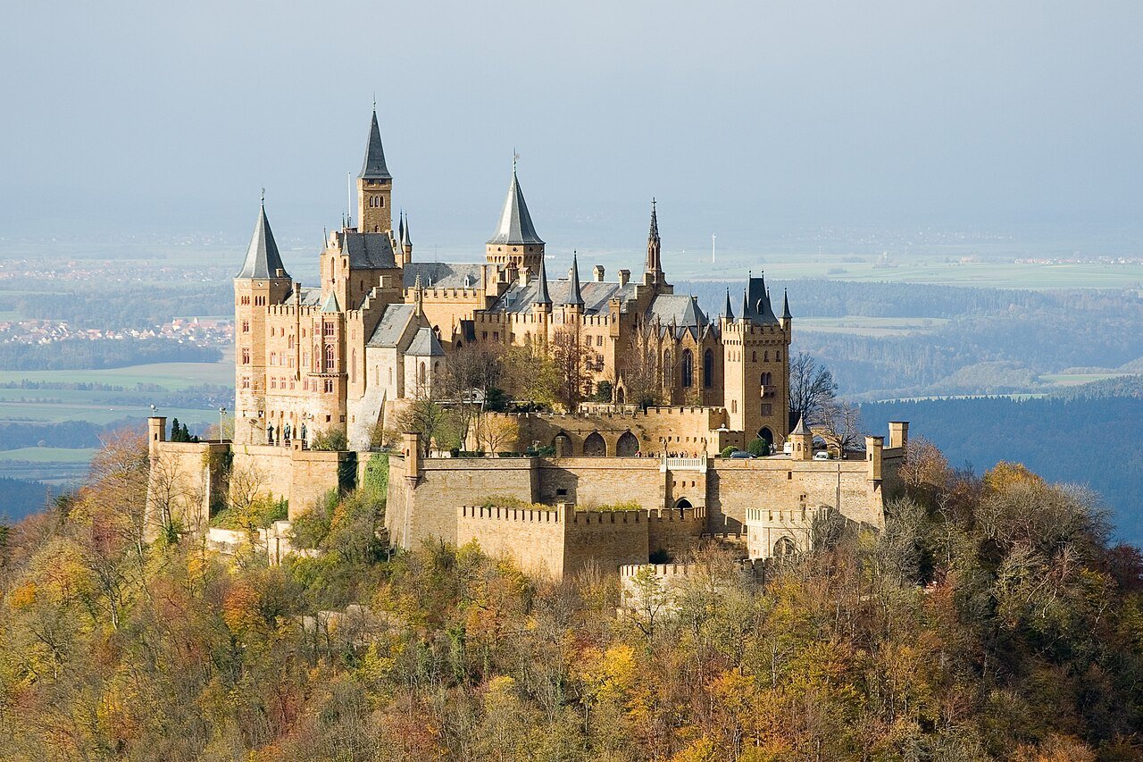 The Hohenzollern family ancestral home, Burg Hohenzollern - A. Kniesel
