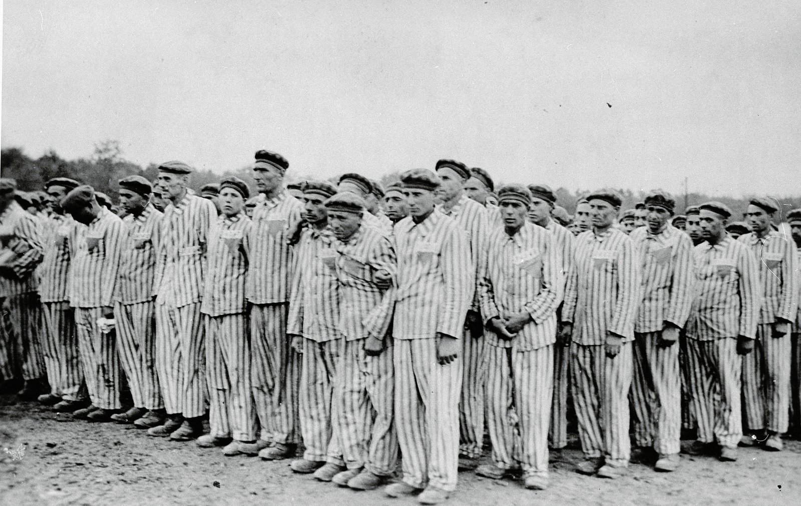 Gay prisoners at Buchewald Concentration Camp - Public Domain